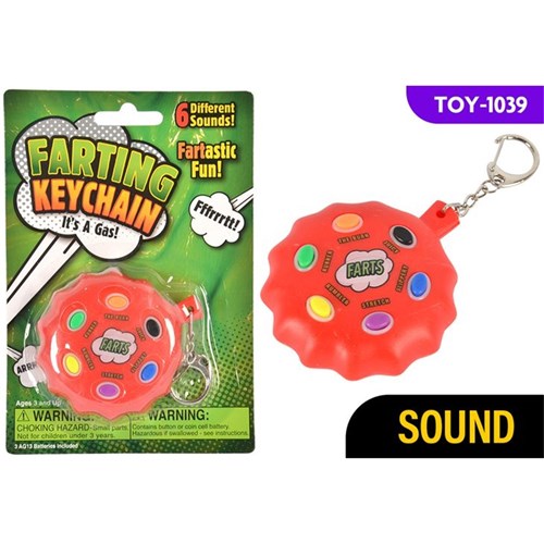 Battery-operated fart sound machine