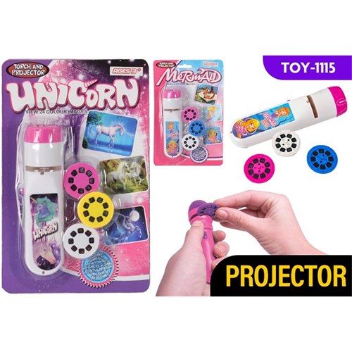 Girls’ projector torch with image projection