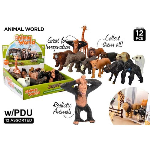 15cm zoo animal toy