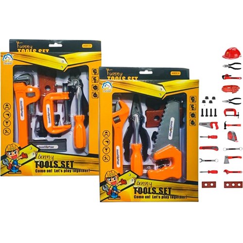 8-10 piece Assorted Tool Playset