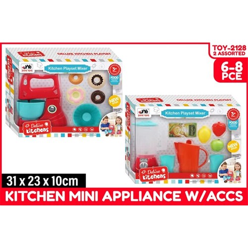 Mini Kitchen Appliance Set 6-8 pieces