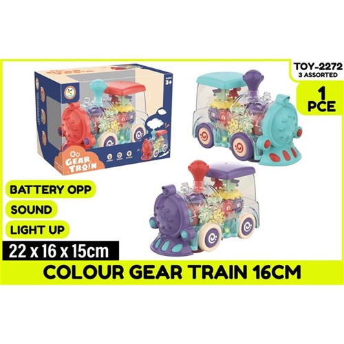 16cm ColorGear train with lights and sound