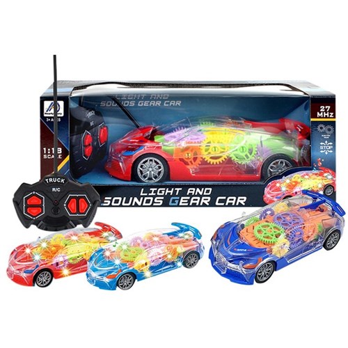 2-piece 19cm ColorGear racing vehicles