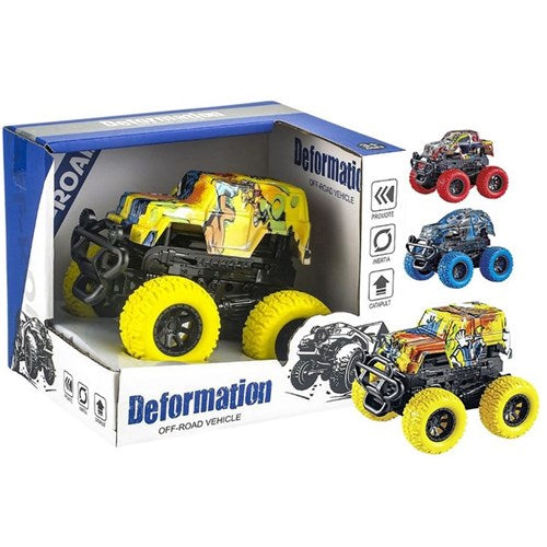 10x9cm 4x4 graffiti truck