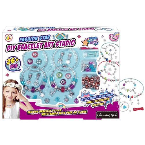 DIY Bead and Charms Bracelet Kit