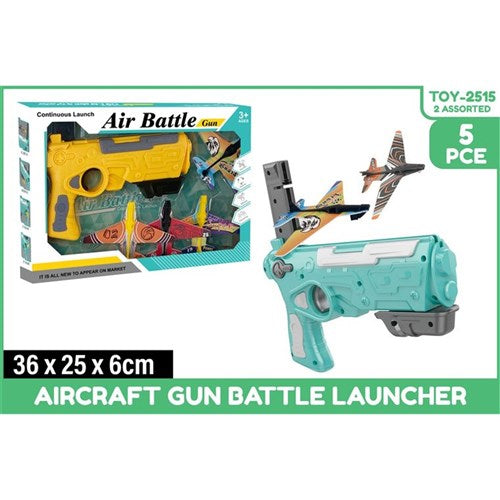 5-piece aircraft gun battle launcher set
