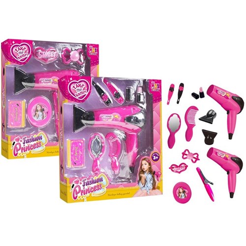 7-piece Hair Styling set with hairdryer