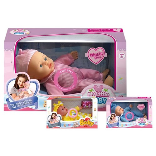 Baby Doll Soft Body 30cm with sound
