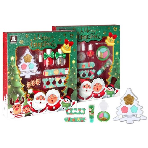 Christmas play makeup and nail set assorted