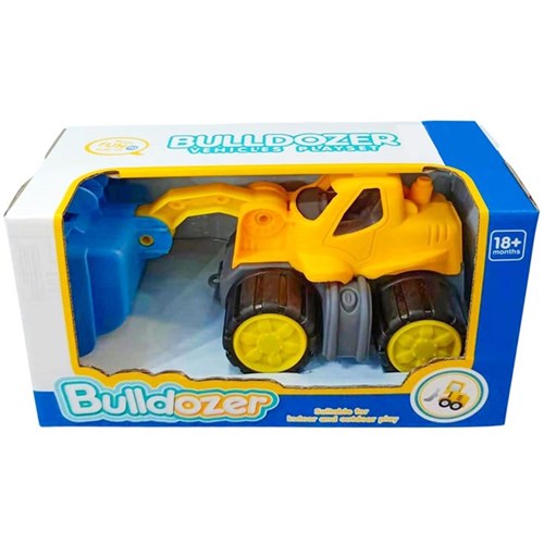 Cartoon Bulldozer 20cm toy for kids