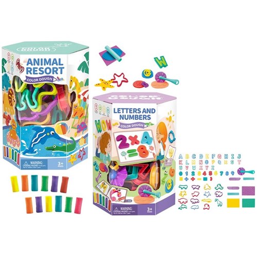 26-57 piece Color Dough set with shapes and accessories