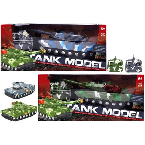 25cm R/C battle tank with light and sound