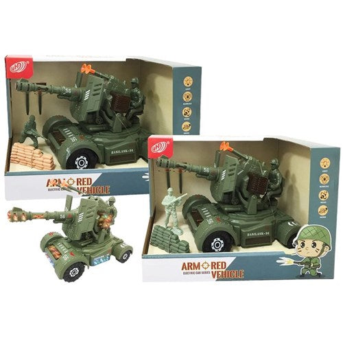 24cm R/C fighter vehicle with light and sound