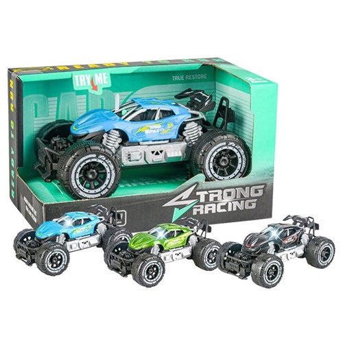 17cm high-speed RC race car with lights and sound