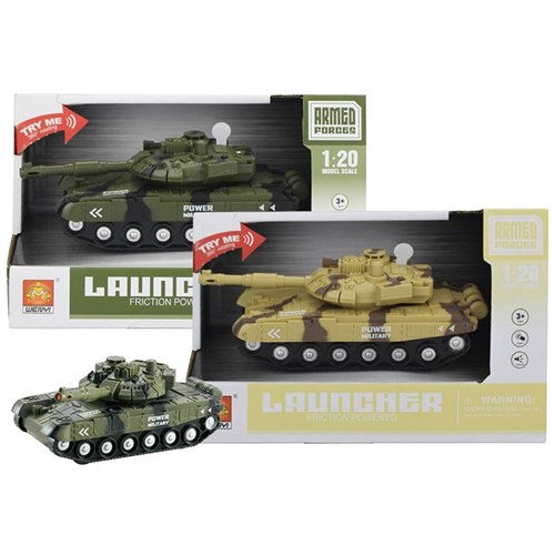 25cm RC military tank with lights and sound