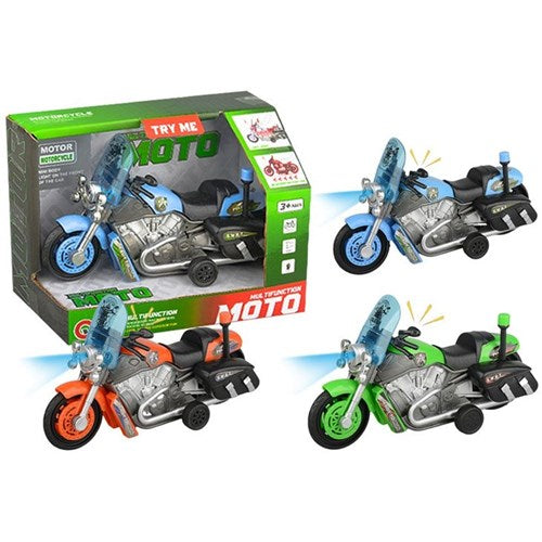 15cm RC moto rocket bike with lights and sound