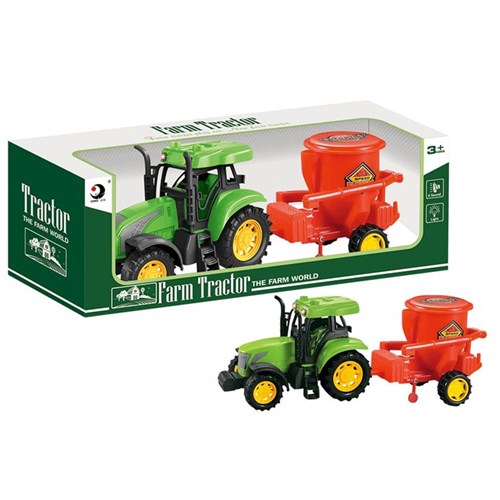 12-16cm RC farm tractor set with lights and sound