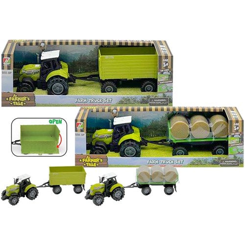 25cm tractor and trailer with light and sound