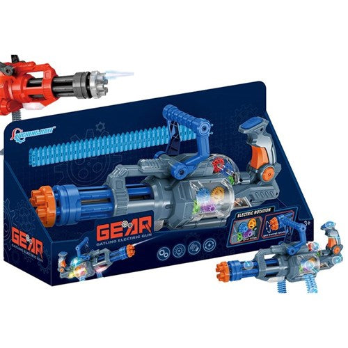 40cm Gear Gattling Gun with light and sound