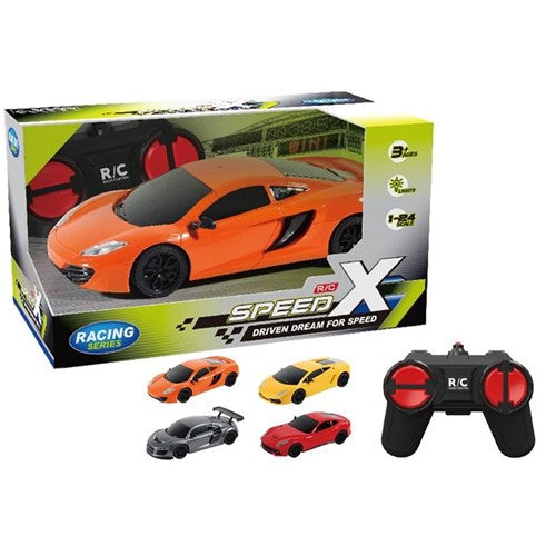 18cm R/C SpeedX racing car with lights