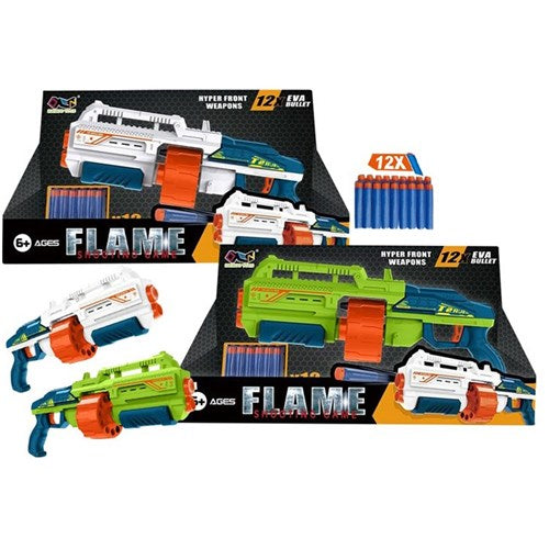 12-piece MEGAShootr EVA AutoRotate 40cm toy