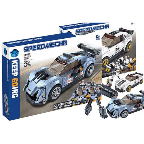 229-24SpeedRacer ChangeRobot Blocks for kids