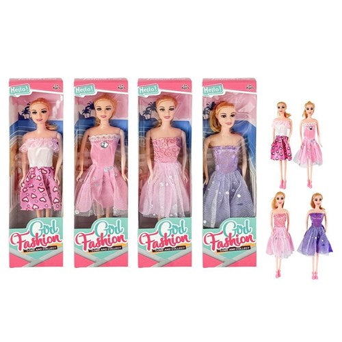 27cm casual fashion doll