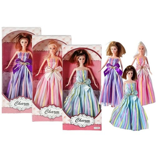 30cm fashion doll in evening gown