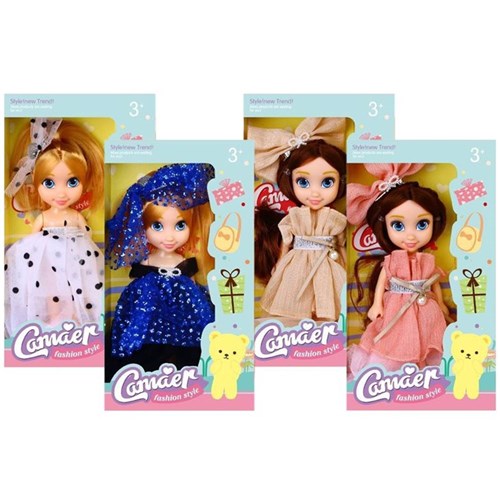 18cm small glamour doll in dress