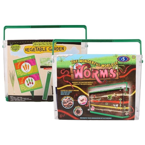 8-10-piece see-through grow your own kit