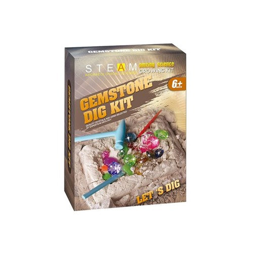 13-piece gemstone excavation dig kit