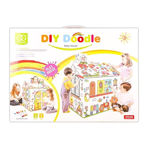 Jumbo sized cardboard cutout for coloring