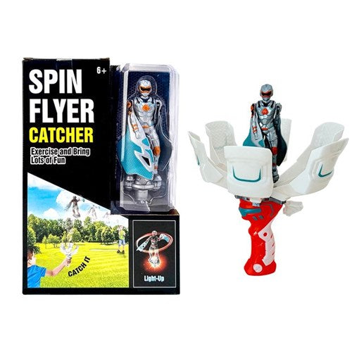 8 piece spin flyer catcher 13cm outdoor toy