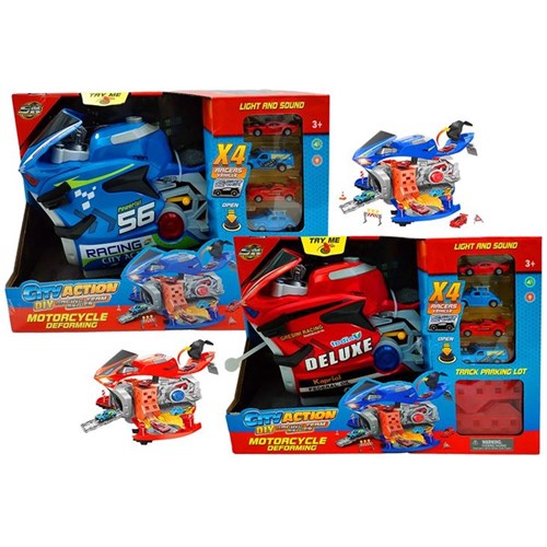 7 to 12 piece DIY bike garage play set for kids