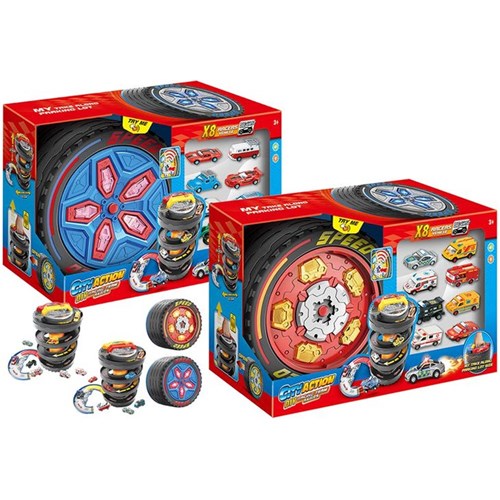 DIY city action wheel garage set 8 to 10 piece