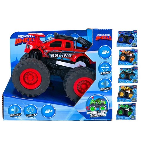 monster truck with opening bonnet toy