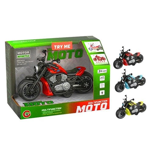 Toy motorbike 15cm