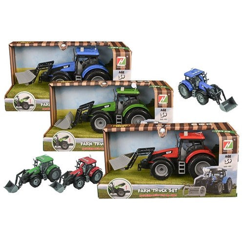 motorized farm tractor 25cm toy