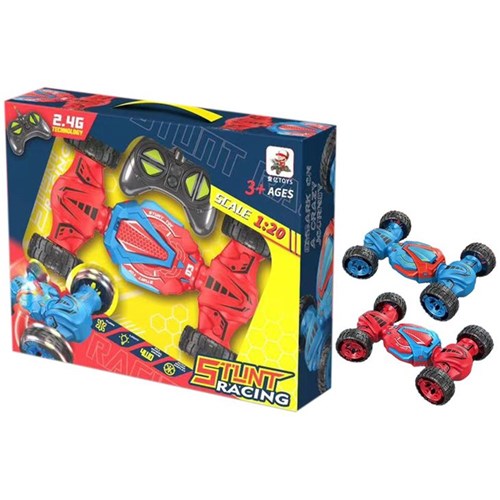 2 piece RC stunt car set