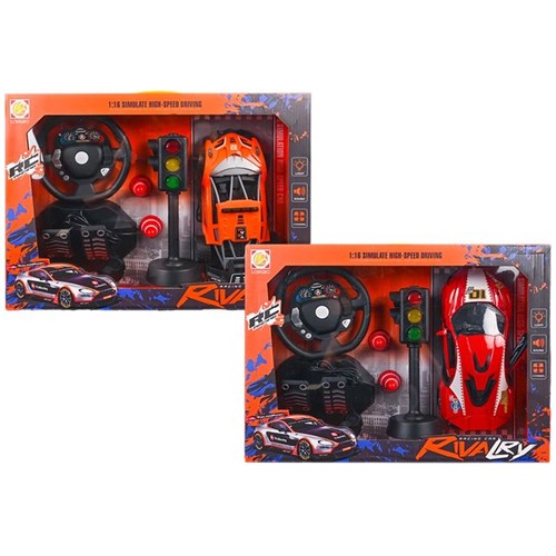 6 piece RC high speed racing car set