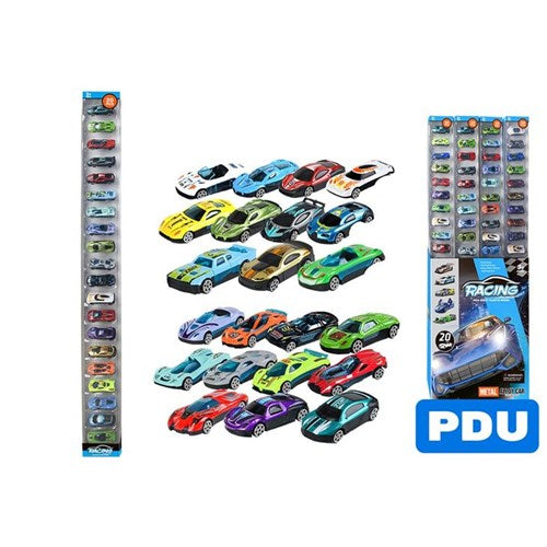 20 piece die cast cars bulk set