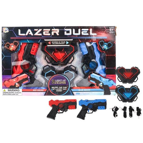 8-piece laser tag toy set