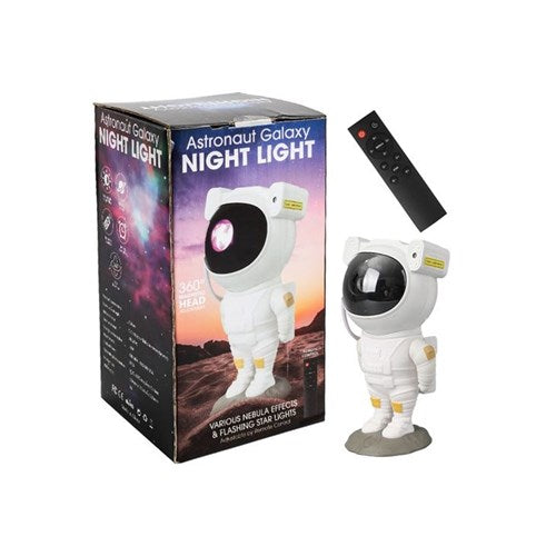 astronaut themed projector night light for kids