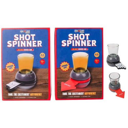 Shot Spinner Drinking Game Set 2pk