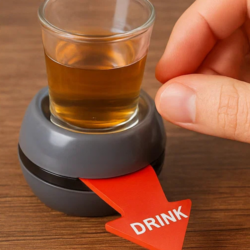 Shot Spinner Drinking Game Set 2pk