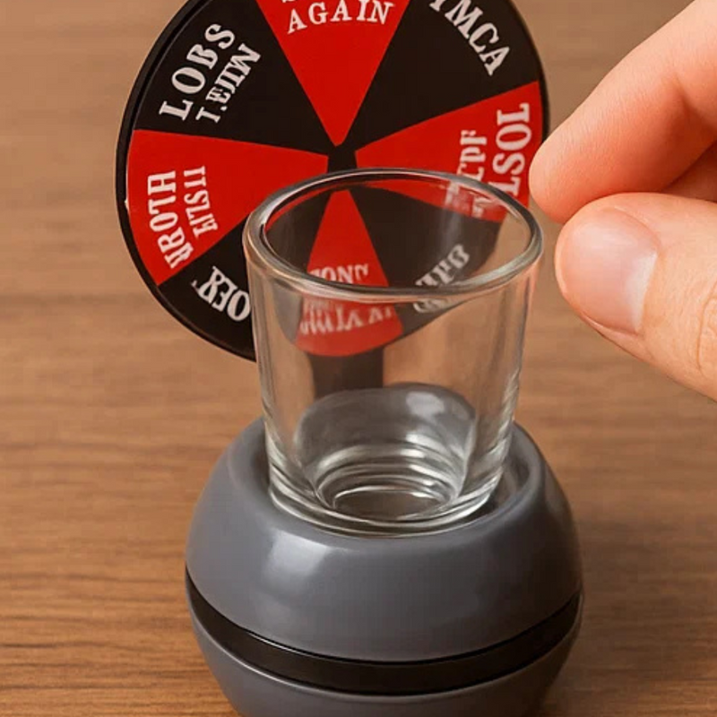 Shot Wheel Drinking Game Set 2pk