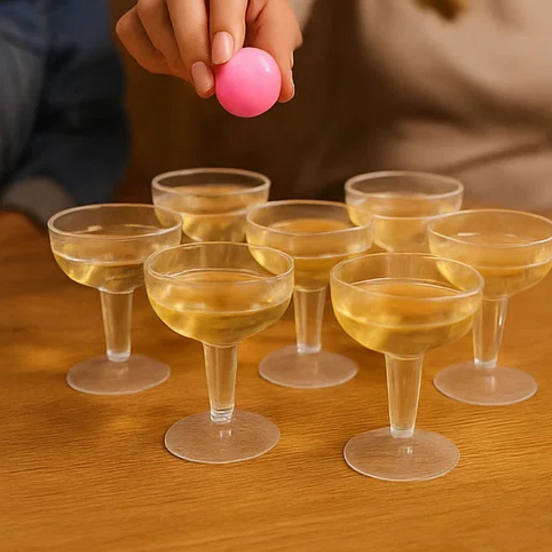 Prosecco Pong Drinking Game Set 15pk