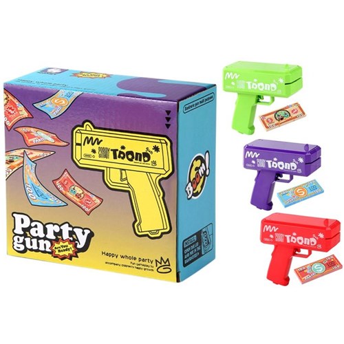 Money shooter gun toy