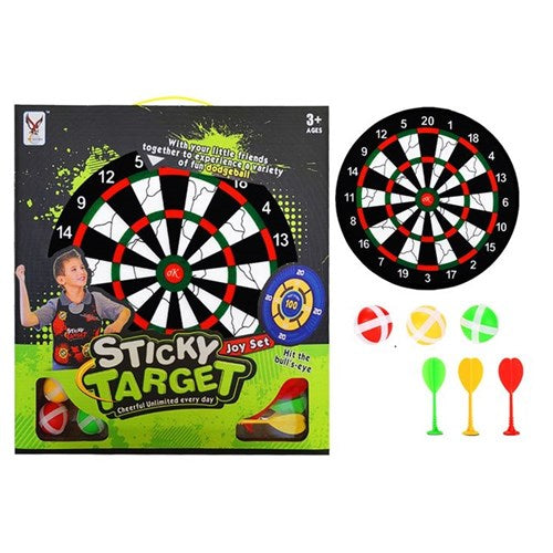 7 piece 36cm Velcro dart board game for kids