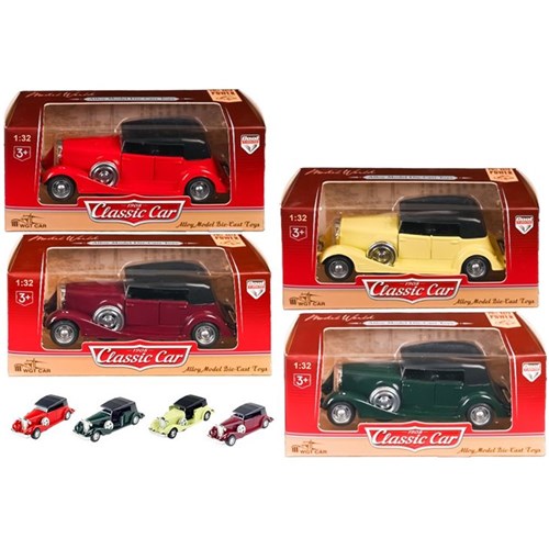 die cast vintage car toy